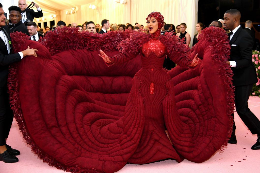 Cardi B at the 2022 MET Gala