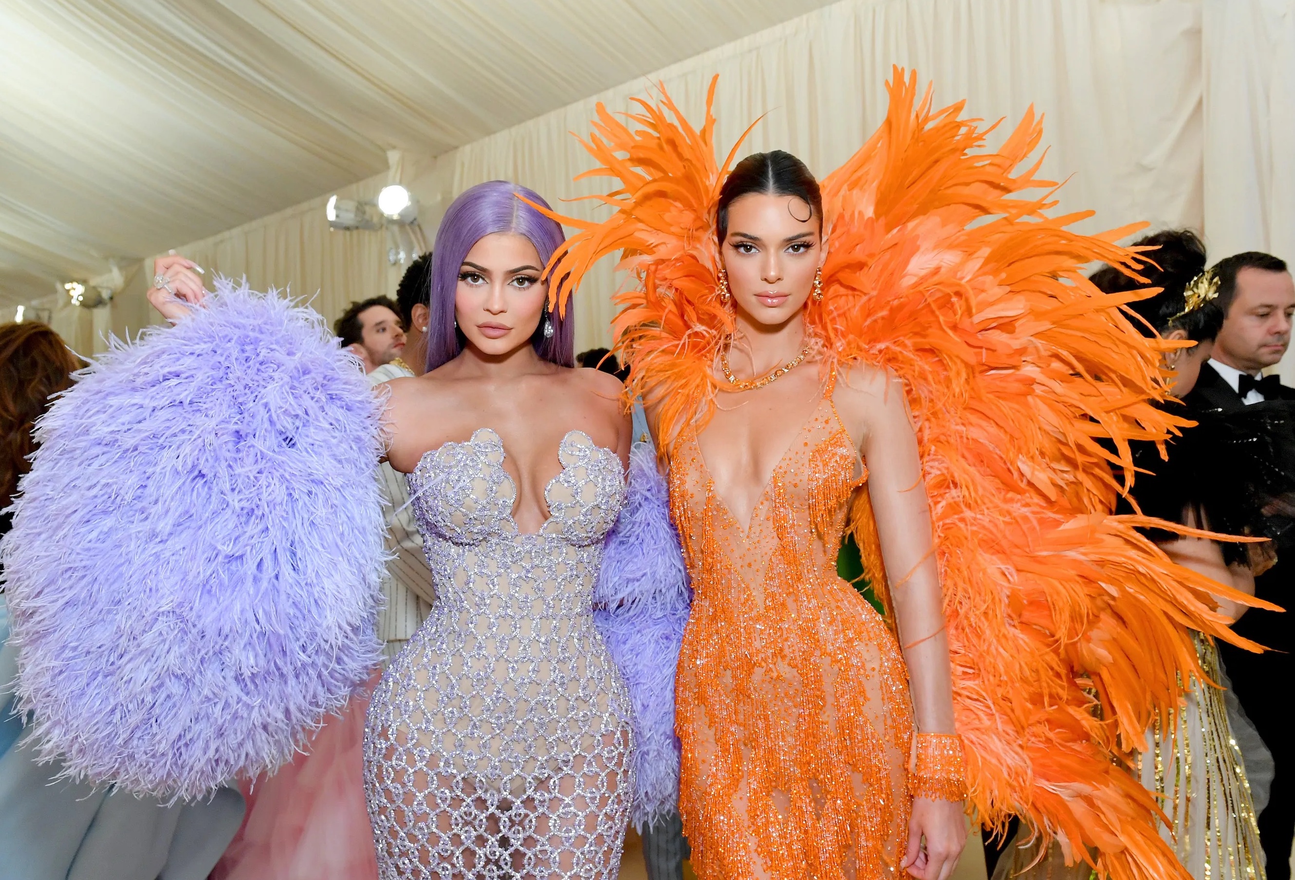 Kendall & Kylie Jenner at the 2019 MET Gala